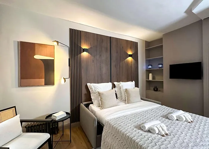 Louvre - Premium Near The Marais For 4 باريس
